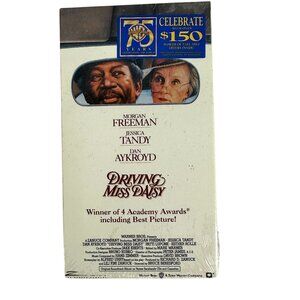 Driving Miss Daisy VHS 1989 Morgan Freeman Jessica Tandy Dan Aykroyd Sealed